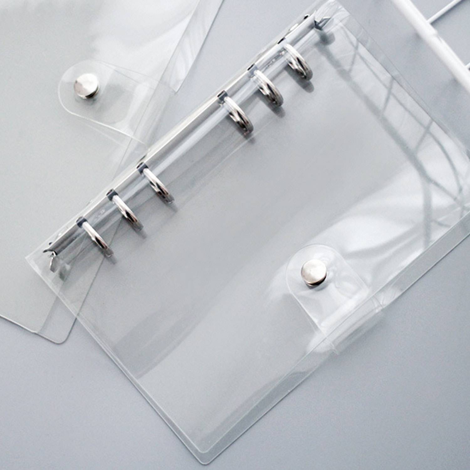 A5 Transparent Ringpärm
