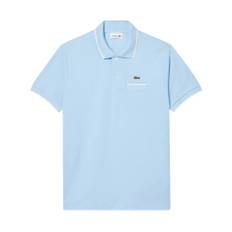 Lacoste, Top, Herre, Blå, XL, Uld, Lyseblå Polo Skjorte Classic Fit
