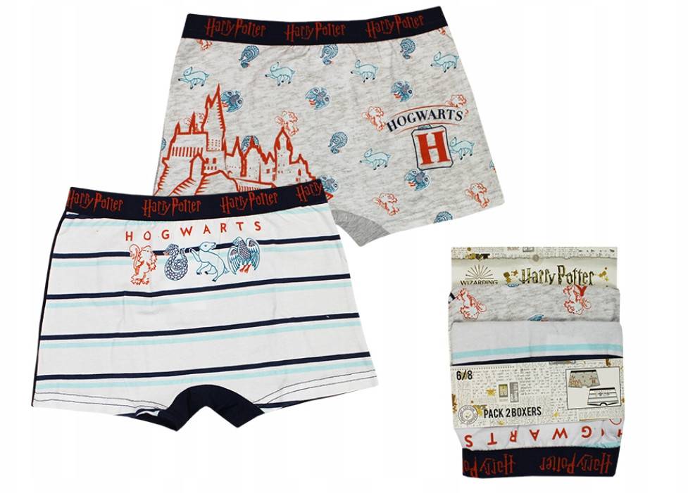 Harry Potter barnboxers 2-pack 10/12 år