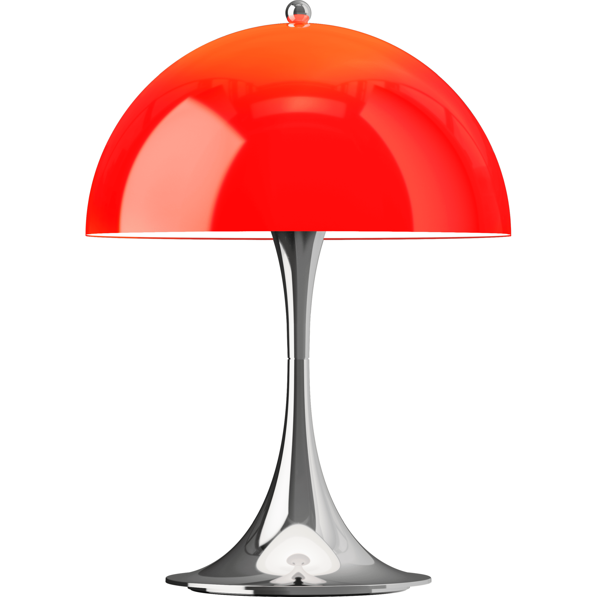 LOUIS POULSEN PANTHELLA 250 ORIGINALS OPAL RED PORTABLE LAMPE