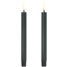 Uyuni Lighting Mini Kertelys LED 2 stk. Ø1,3xH13,8 cm, Pine Green