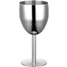 1pc champagnekupéer i rostfritt stål rödvinsbägare bar champagneflöjter vinkopp fest öl juice drickskopp champagnekopp