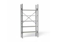 (ComputerSalg) Lagerreol Åben V06 2100x2000x600 RAL 7035