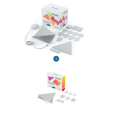 Nanoleaf Shapes Triangles Starter Kit 9 stk + Expansion Pack 3 stk