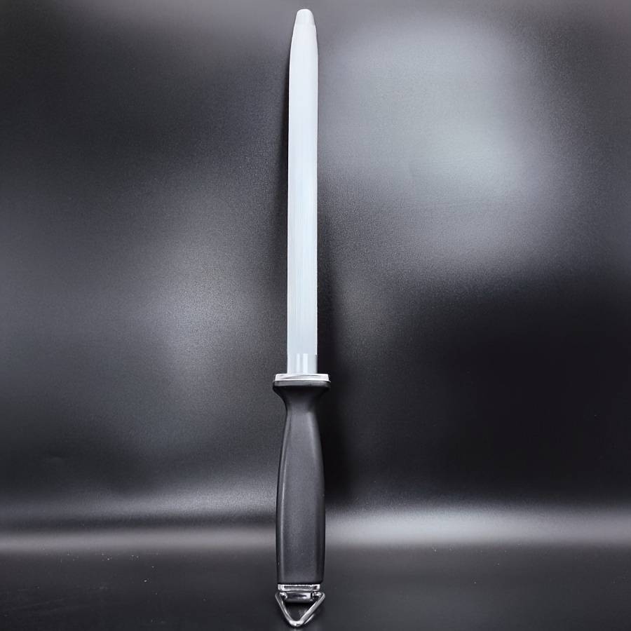 TEMU Single-piece Double-sided Sharpening Flat 6000 Mesh High Hardness Butcher Sharpening Stick High Carbon Steel Meat Selling Knife Sharpening Stick Chef Fast Sharpening Artifact