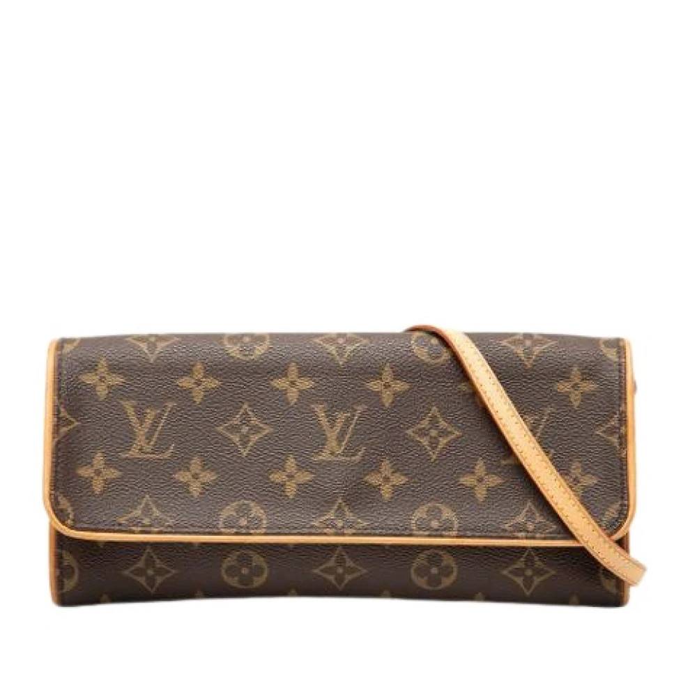 Louis Vuitton Vintage Pre-owned Fabric Crossbody Taske - Vintage - Dame - Brun - ONE SIZE -