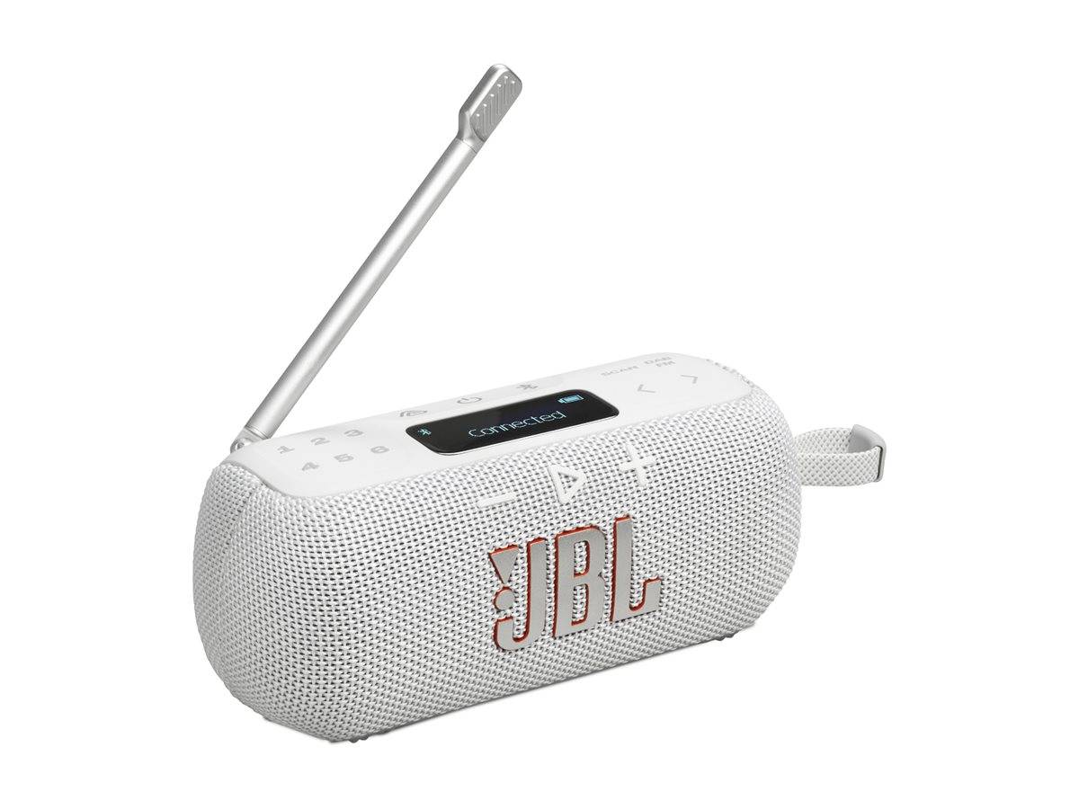 JBL Tuner 3 DAB bærbar radio Hvid --> Levereras till oss, forväntat leveransdatum hos dig 22-03-2026