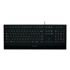 Logitech Corded K280e - Tastatur - USB - Nordisch