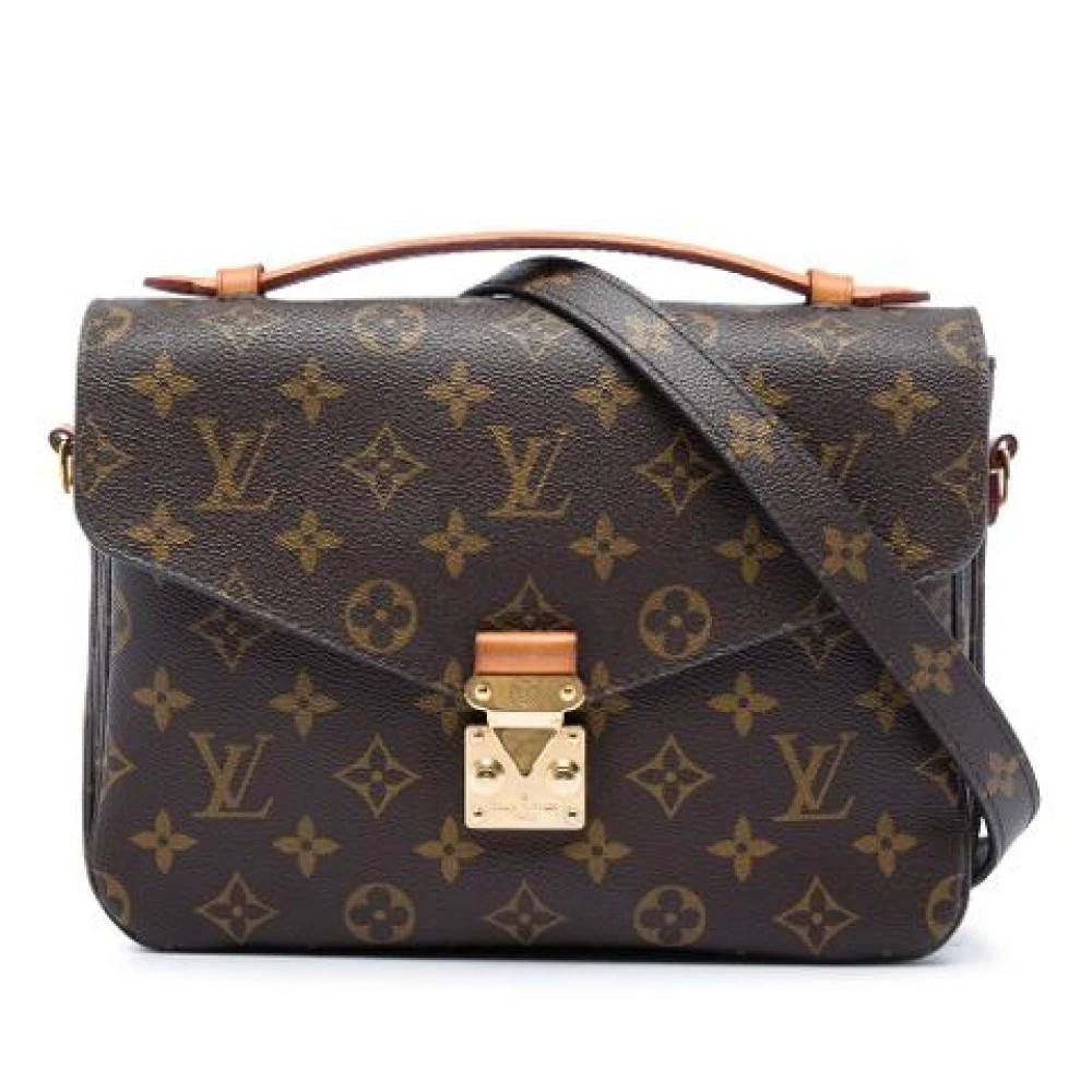 Louis Vuitton Vintage Pre-owned Pochette Metis - Vintage - Dame - Brun - ONE SIZE - Uld