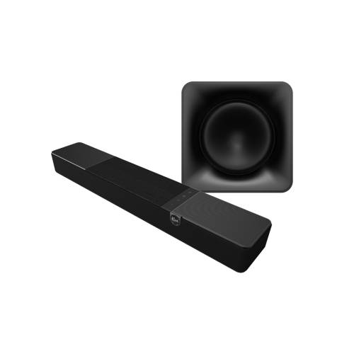Klipsch Flexus Core 100 Soundbar Hemmabiopaket 2.1 Svart