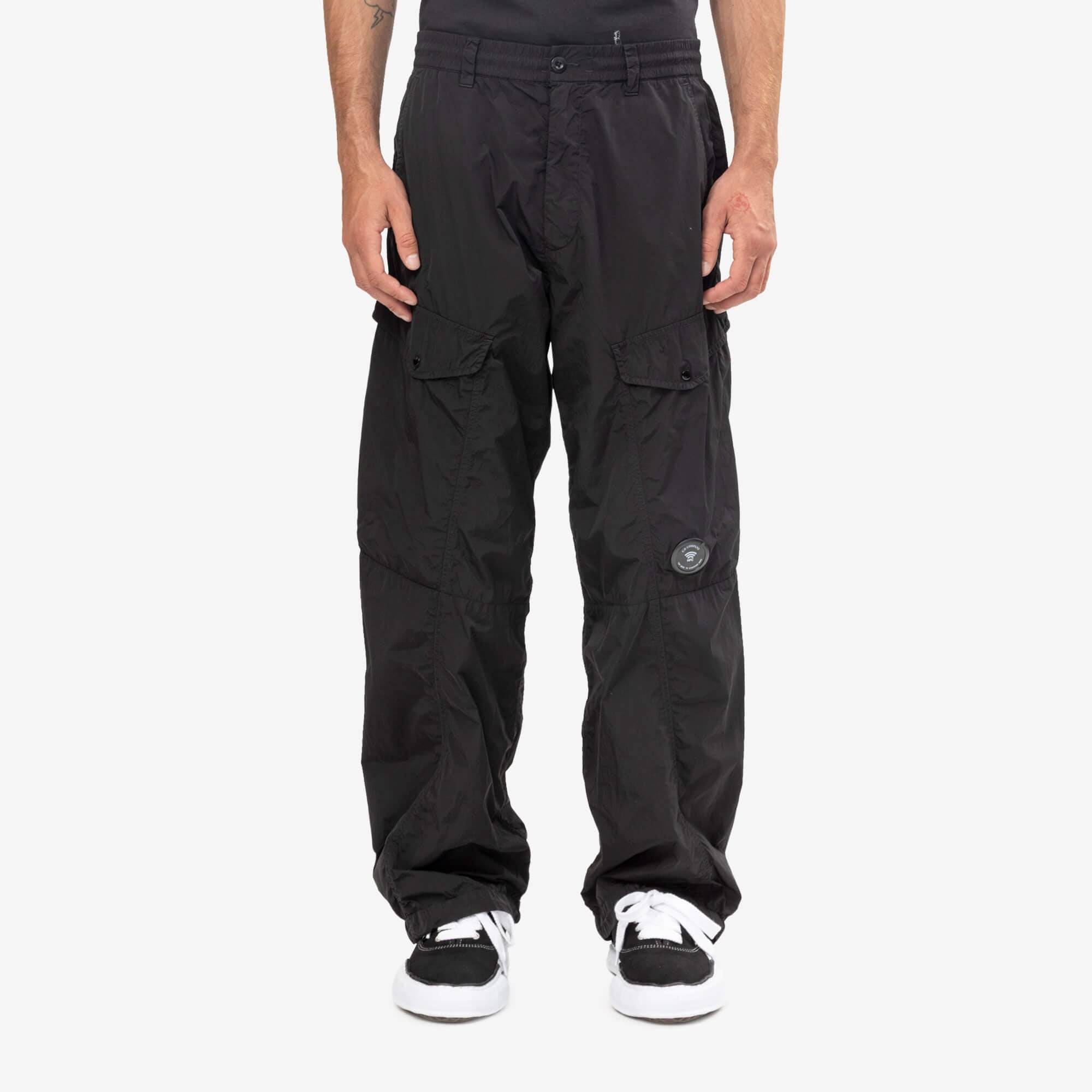 Chrome-R Boxy Seamless Cargo Pants - 48 / Black (48)