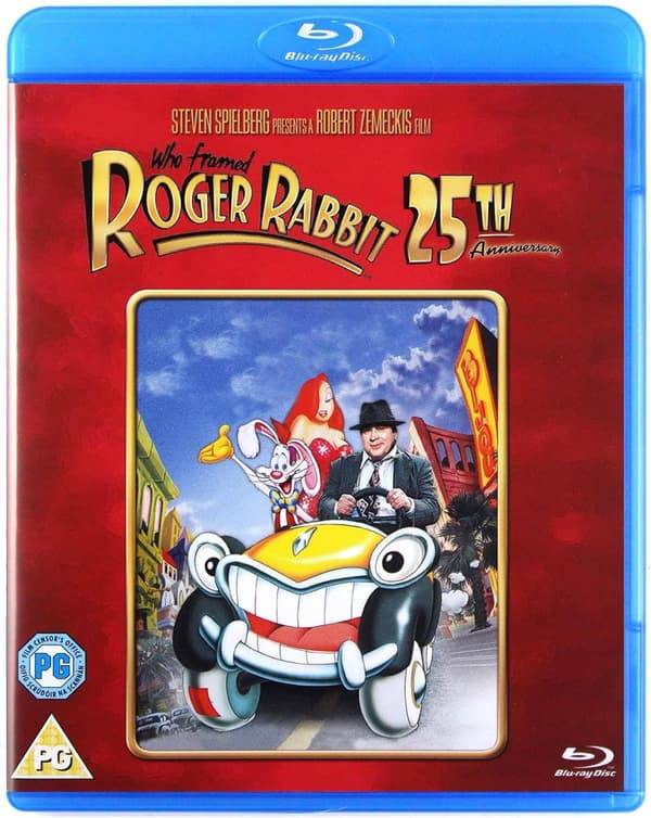 Who Framed Roger Rabbit (1988) Blu-Ray (import, Swedish subtitles)