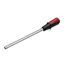 KitchenCraft Piezo Elektrisk Gaständare, Röd/Svart, 22,5 cm, KCSPARK