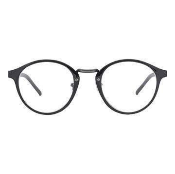 Minus-brille med store runde glas "Moby" (briller med minus-styrke)