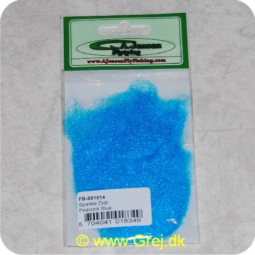 Sparkle Dub - Peacock Blue - Til alle typer af fluer