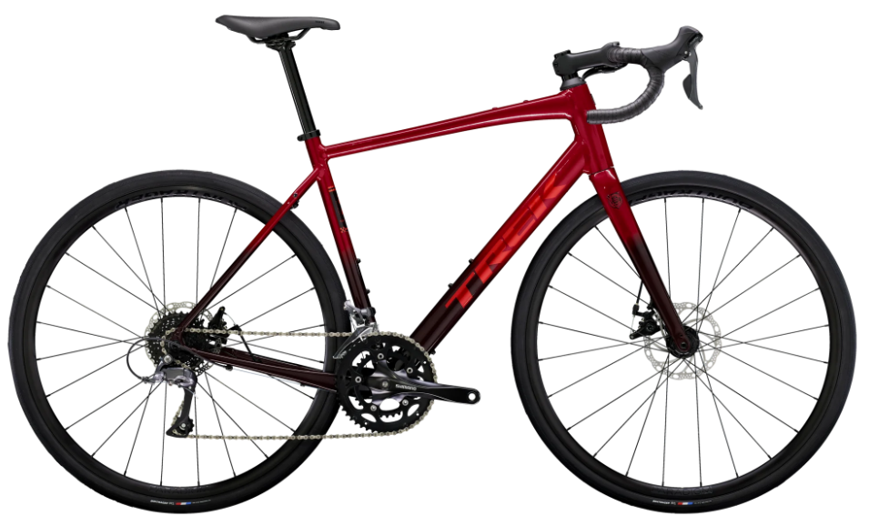Trek Domane Al 2 Gen 4 - 49 Cm - Racercykel Dame - Rød.