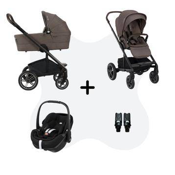 Nuna Mixx Next Chestnut Travelsystem 3in1 Pebble 360 Pro 2
