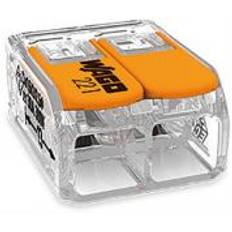 Wago Samlemuffe 2x0,5-6 mm² transparent, serie 221