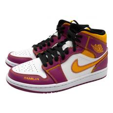 Jordan Air Jordan 1 leather trainers