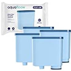 Aquafloow Vattenfilter Kompatibelt med AquaClean CA6903/10 CA6903/22 CA6903 Kalkfilter, Aqua Clean Filterpatron för Saeco och Philips Helautomat för Kaffe, 4-pack
