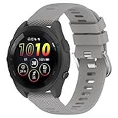 LIUZIHAN 18 mm rem kompatibel med Garmin Vivoactive 4S, slitstark, silikonersättningsarmband för Garmin Vivoactive 4S., Garmin Vivoactive 4S