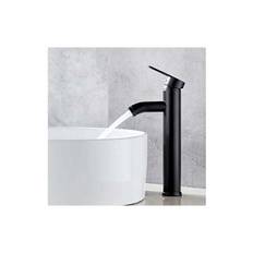 Vaskemixer, Badeværelsesarmatur, Sort Vaskemixer, Høj Kvalitet Armatur, Badeværelsesarmatur, Slidstærkt, Velegnet Til Indvendig Diameter 32mm Til 42mm.