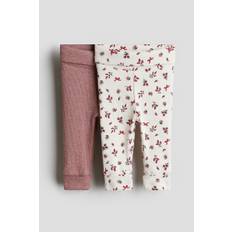 Lyserød 2-pak room to grow-leggings - Size: 62 (2-4M) - H&M