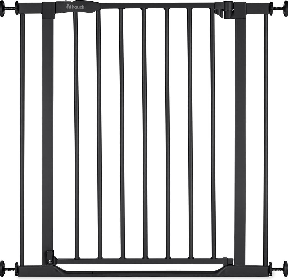 Hauck Clear Step Autoclose Sikkerhedsgitter - 75/80 cm - Sort