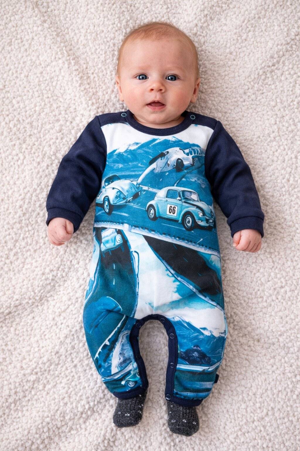 Me Too Matti Baby Suit Ls Navy Night
