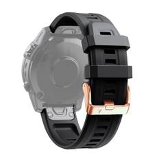 Garmin Fenix 6s urrem med et metalspænde- Sort