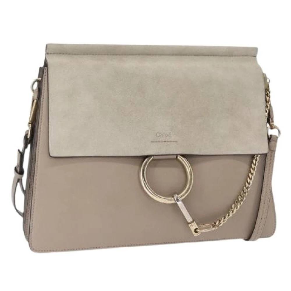 Chloé Pre-owned - Pre-owned Axelremsväska i mocka Vintage - Dam - ONE Size - Mocka