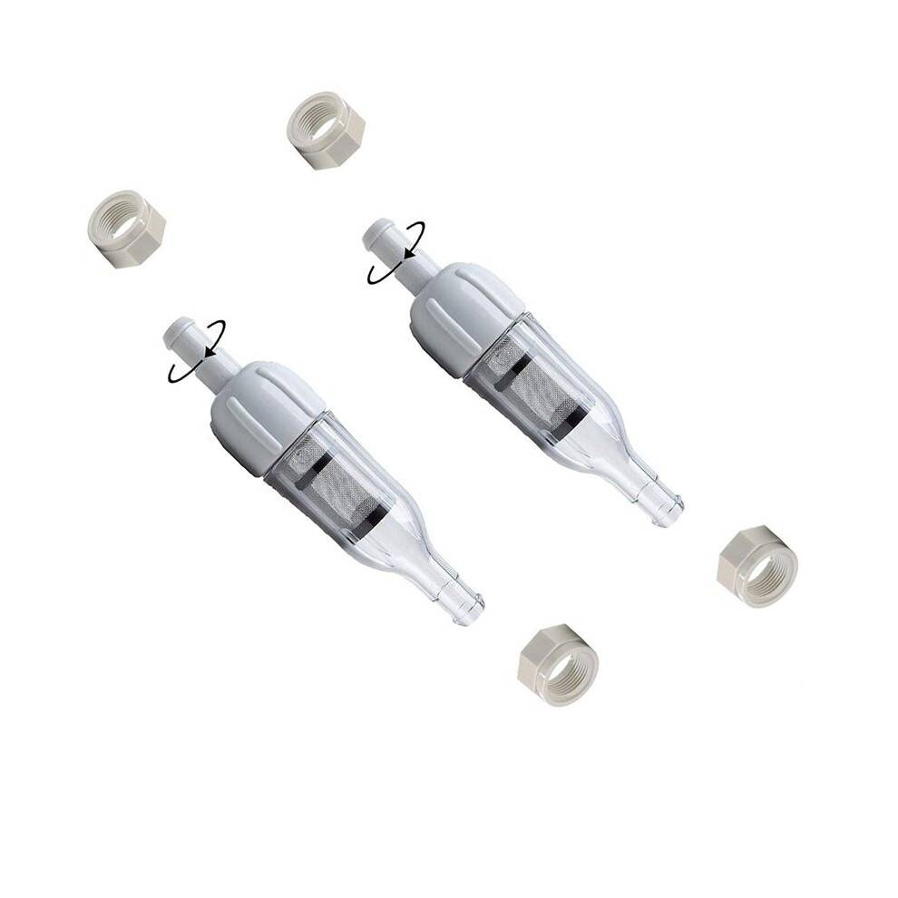 Pool Cleaner Assembly 48-080 with Feed Hose Nuts D15 Replacement for 280 380 3900 480 PRO UWF Filter Screen