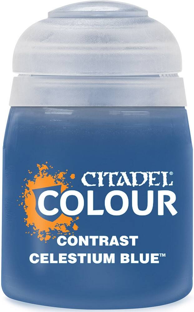 Games Warhammer Färgkontrast - Celestium Blå 18ml