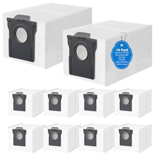 Dammpåse för Dreame X50 Ultra/X40 Ultra/X30 Ultra/L50 Ultra/L40 Ultra/L10s Ultra Gen 2/L10s Pro Ultra robotdammsugare – 3,2 L