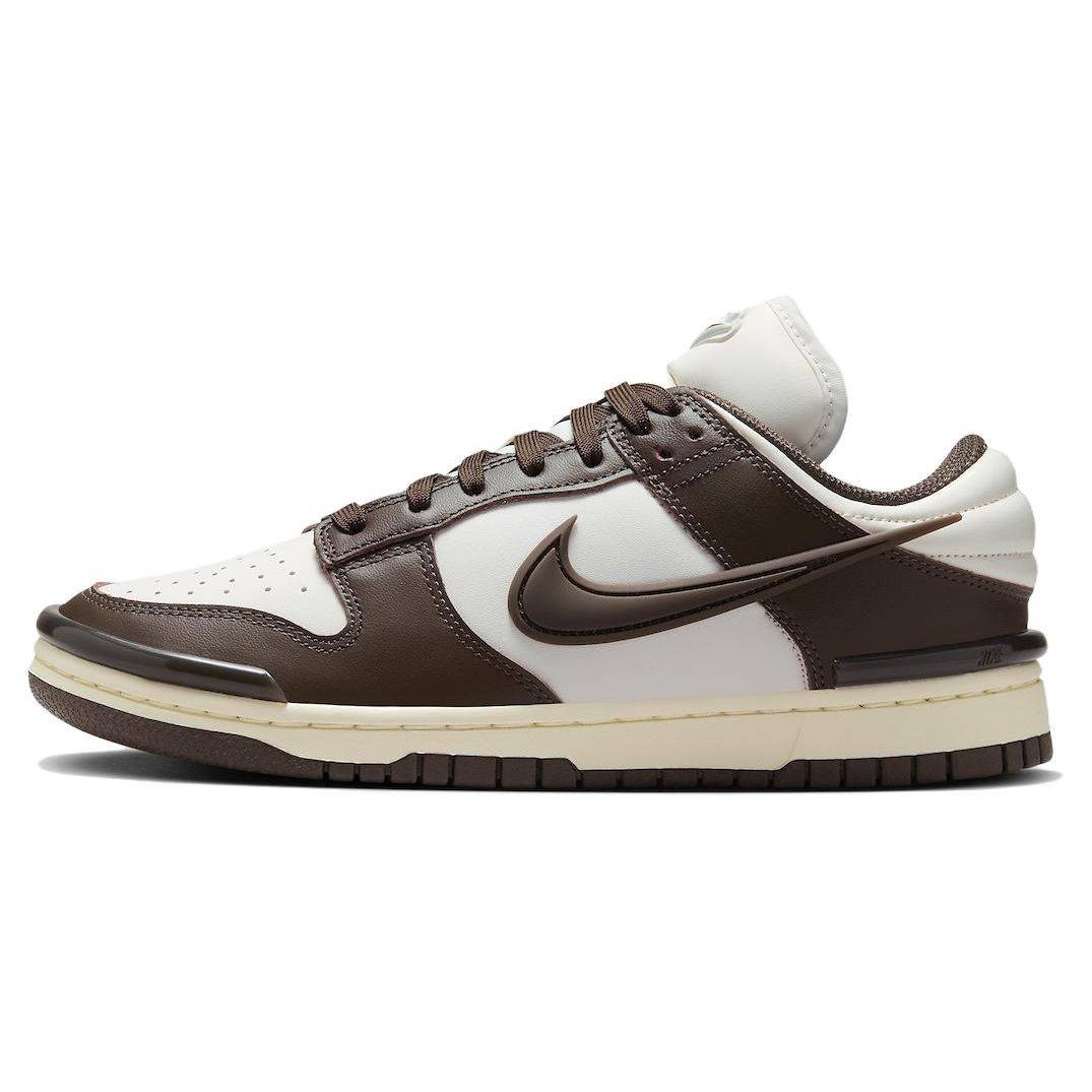 Nike Dunk Low Twist Barockbrun Kvinnors Sneakers Phantom Kokosmjölk DZ2794-003 cm white