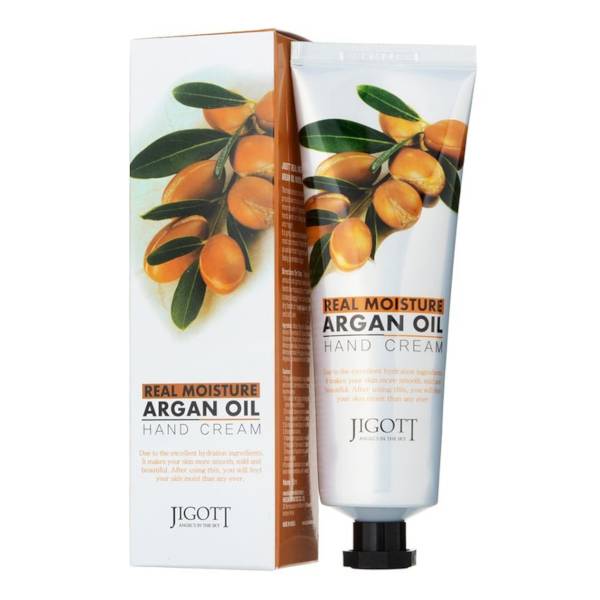 Jigott - Real Moisture Hand Cream - Argan Oil - 100ml - No Color