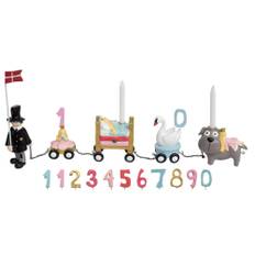 H.C. Andersen Fødselsdagstog m/11 tal, pige