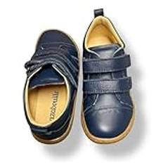 Bazabouille Bazkets Unisex Barefoot sneakers, pojke, barn, flicka, flexibel sko, Marin, 29 EU