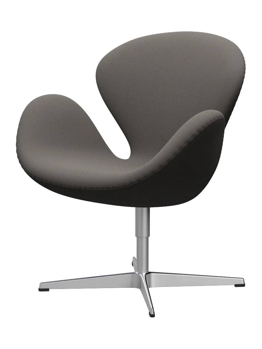 3320 Svanen i stof (prisgruppe 1) af Arne Jacobsen Capture / 4201 dark warm grey - Jacobsen Plus