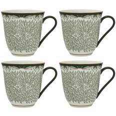 Rörstrand Ostindia Floris Mugg 30 Cl 4-pack Grön - Kaffekoppar Porslin Grön - 1074221-4PACK