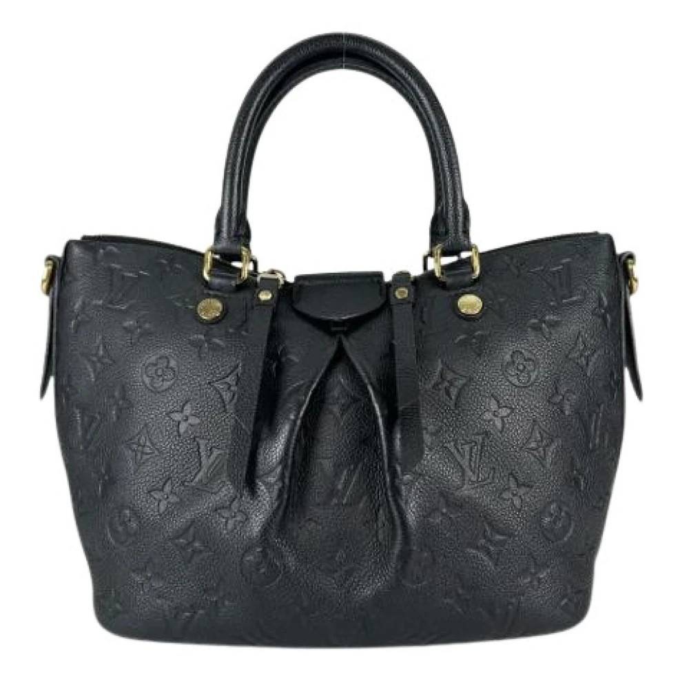 Louis Vuitton Vintage Pre-owned Håndtaske - Vintage - Dame - Sort - ONE SIZE - Uld