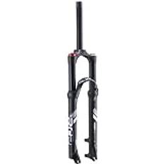 ZECHAO 26/27.5/29 '' Mtb Air Suspension Forks, 110mm Travel Mountain Bike Gaffelskivbroms 1-1/8 "9mm Qr Cykel Framgaffel Ultralight HL cykel fjädrande gaffel (Size : 27.5inch)