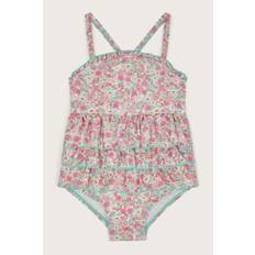 Monsoon Baby Ditsy Floral Print Frilly Swimsuit8086cm