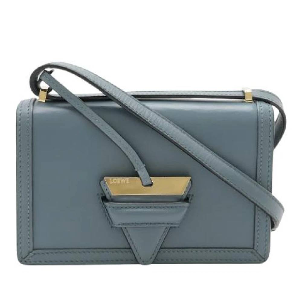 Loewe Pre-owned - Pre-owned Barcelona Axelremsväska Vintage - Dam - ONE Size - Läder