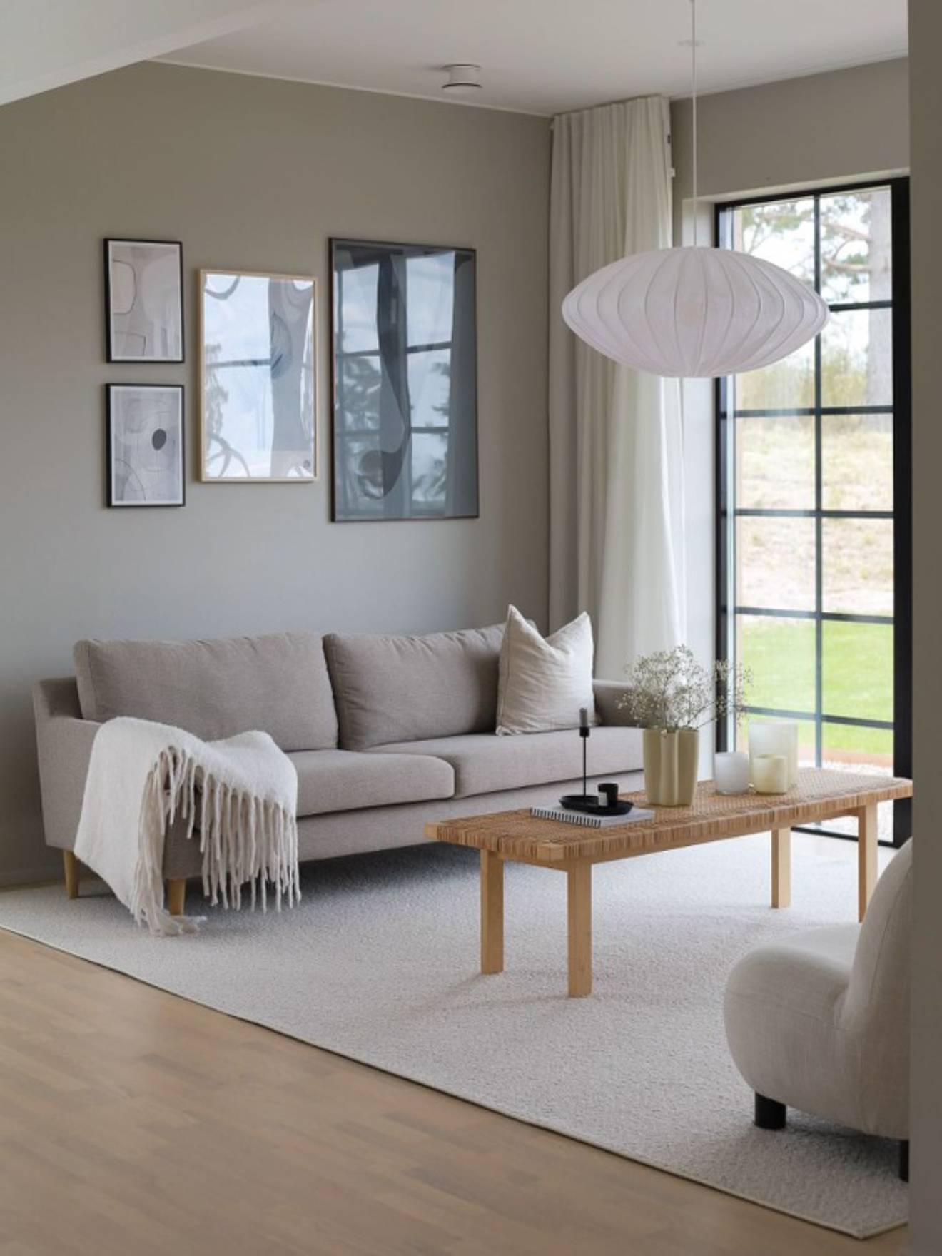 Ellipse 80 linen White