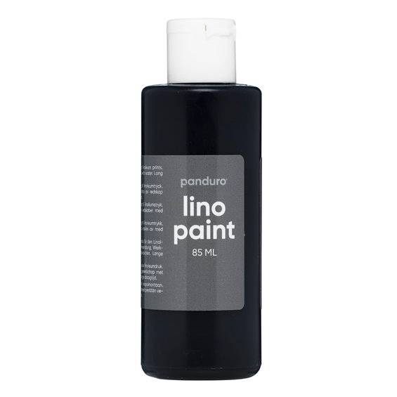 Panduro Lino Paint linoleumfärg – 85 ml svart - Svart