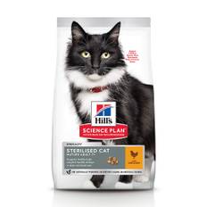 Økonomipakke: Hill's Science Plan tørfoder til katte - Mature Adult 7+ Sterilised Cat Kylling (2 x 10 kg)