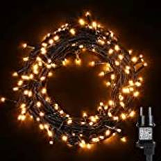 Avoalre Julbelysning Utomhus 100M 1000LED, Christmas Lights Ljusslinga 8 Lägen IP44 Vattentät Utomhusbelysning Inomhus Julgran Julfest Bröllop Trädgård Heminredning, Varmvit
