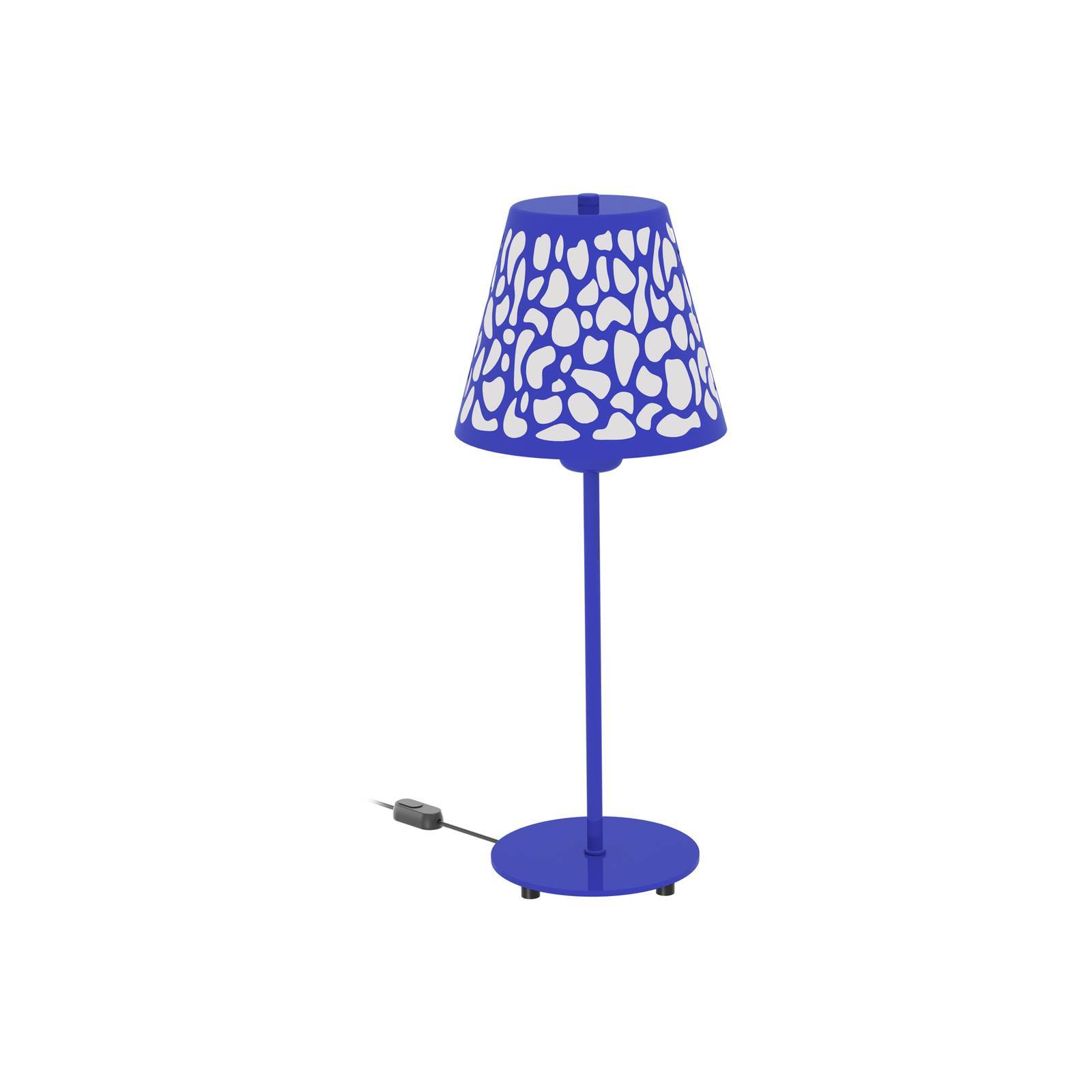 Aluminor Designer bordlampe Nihoa, Blå, Stue/spisestue, Metal, Moderne