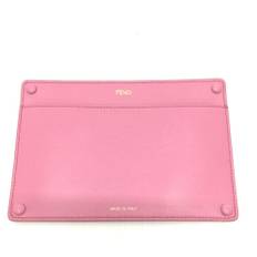 Fendi Vintage Pouch Stl. - Necessär Från Magasin - Pink (W 21cm x H 14cm x D 0.3cm)
